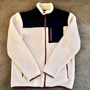 Marine Layer Cream Colored Plush Fleece